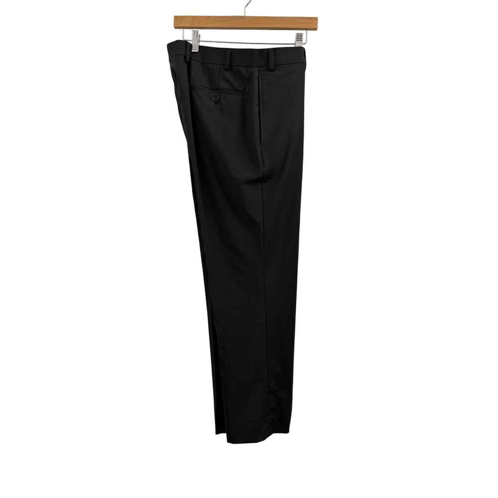 Brooks Brothers Regent Fit Wool Blend Dress Pants Charcoal Grey 36x29 - Picture 2 of 6